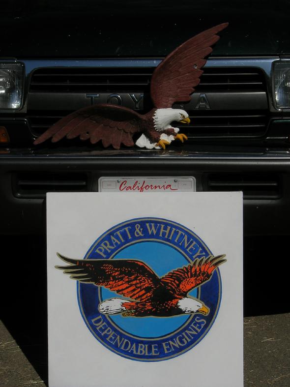 pratt whitney aircraft dependable engines logo