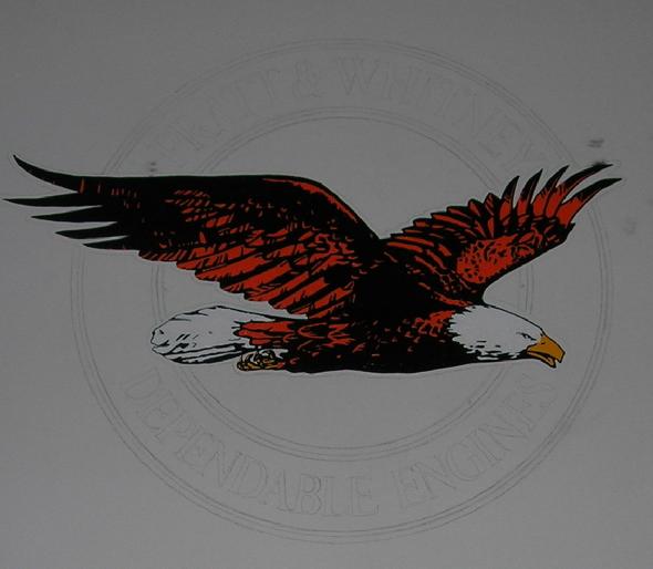 Pratt & Whitney Aircraft Logo, Eagle, 